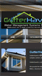 Mobile Screenshot of gutterhaveit.com